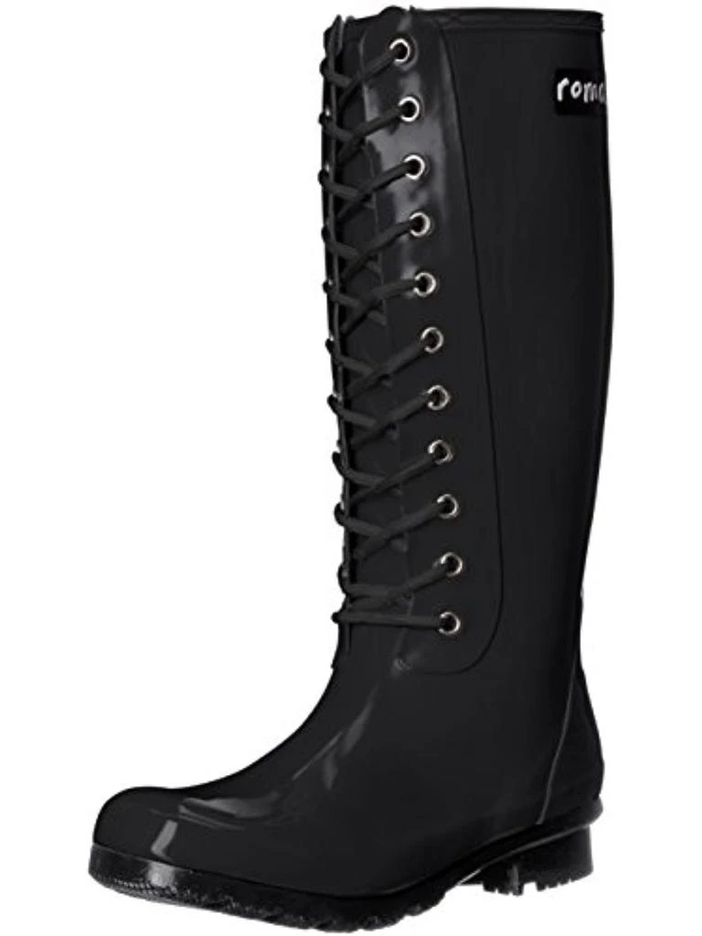 Roma Opinca Womens Waterproof Rubber Rain Boots 8