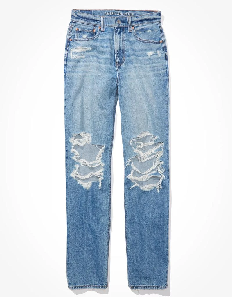 AE AE Strigid Ripped Highest Waist Baggy Straight Jean 3