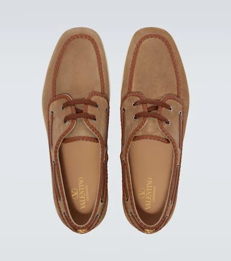 Valentino Palm Avenue leather boat shoes 4