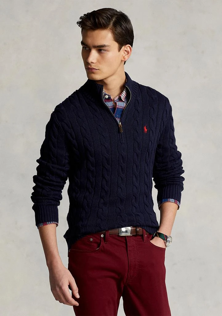 Ralph Lauren Cable Knit Cotton Sweater