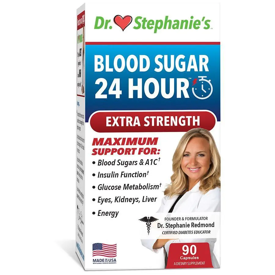 Diabetes Doctor Dr. Stephanie's Blood Sugar 24 Hour Extra Strength