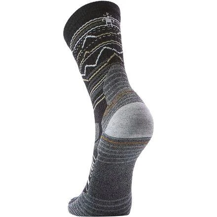 SmartWool Performance Hike Light Cushion Mountain Range Pattern Crew 2