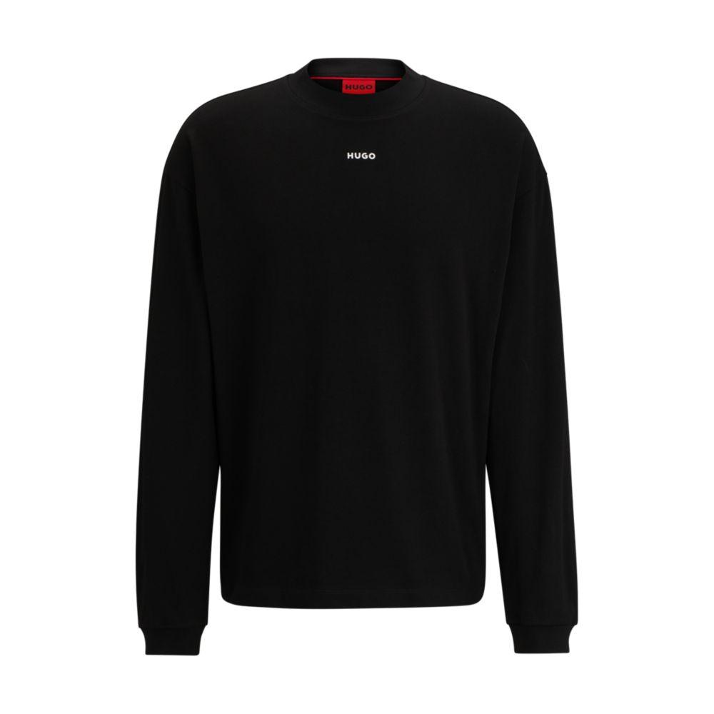 Hugo Boss Cotton-jersey relaxed-fit T-shirt with logo print