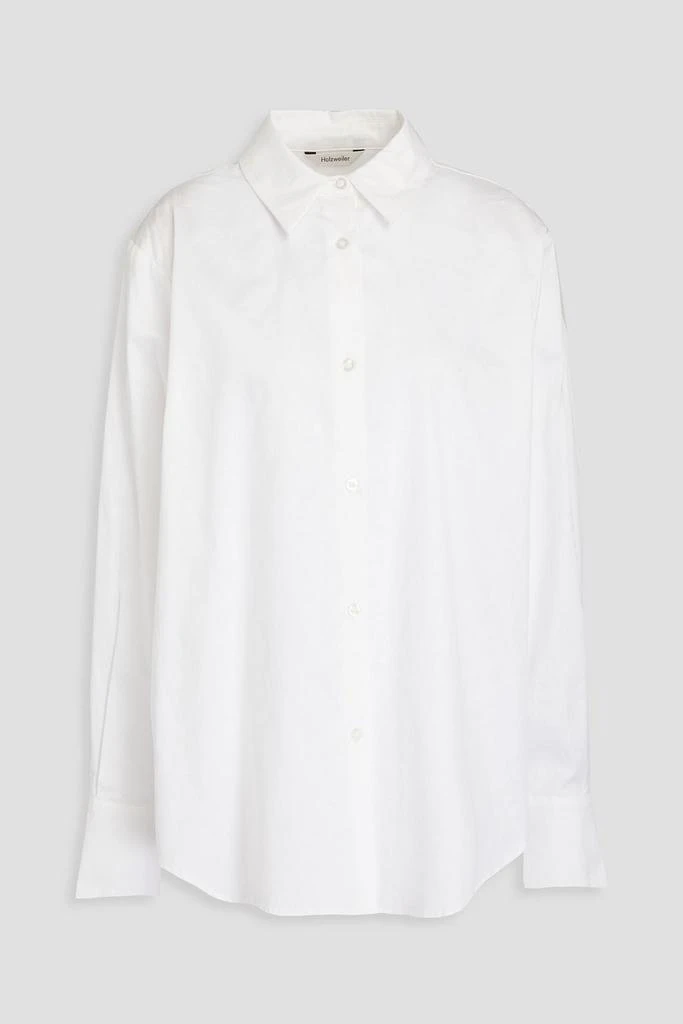 HOLZWEILER Cotton-poplin shirt 1