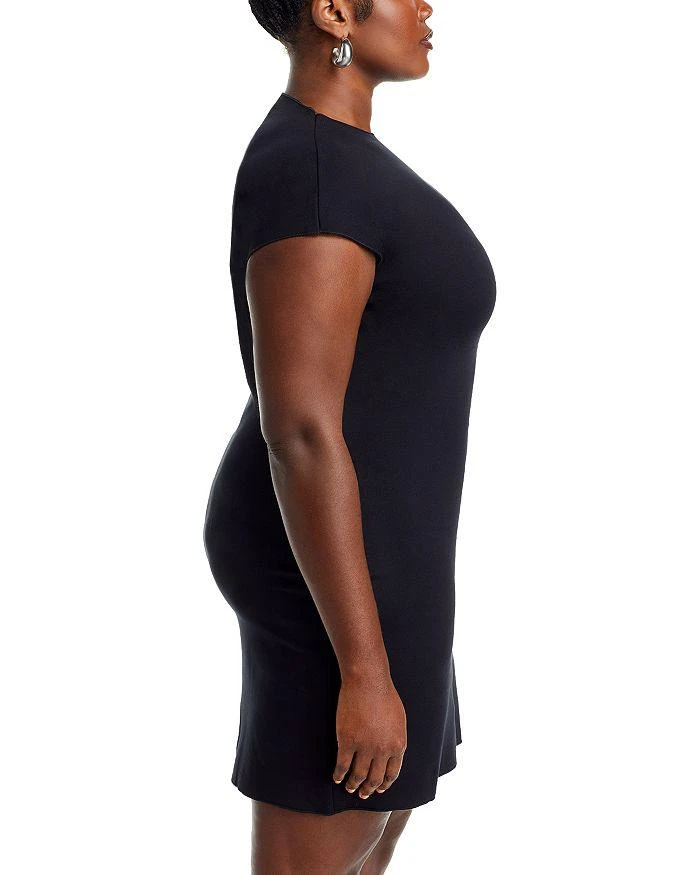 AQUA Ponte Knit Sheath Mini Dress - Exclusive 10