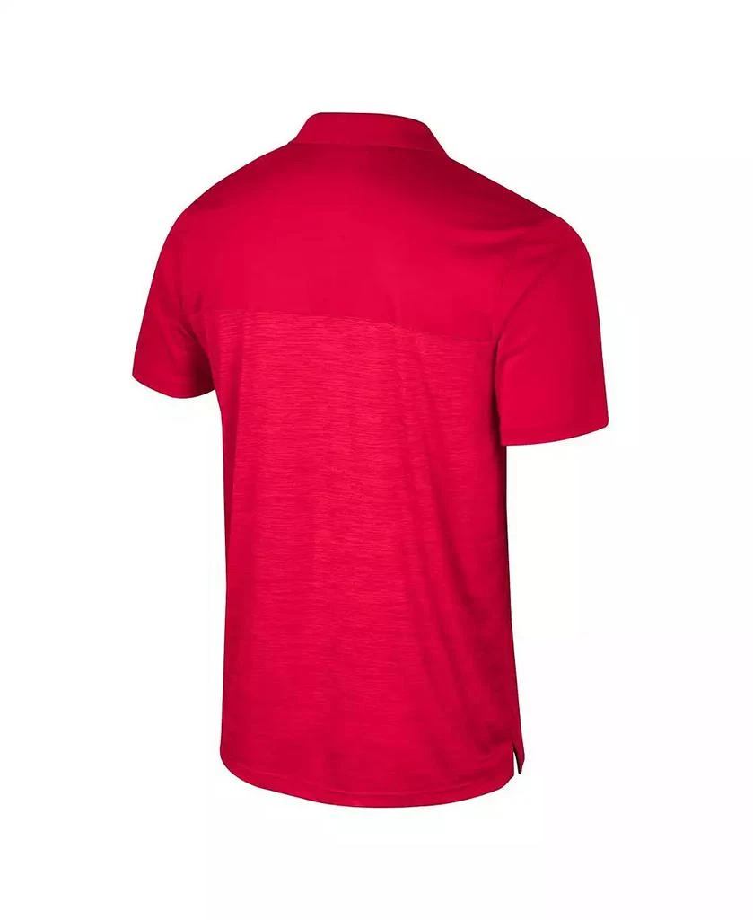 Colosseum Men's Crimson Alabama Crimson Tide Big Tall Langmore Polo Shirt 2