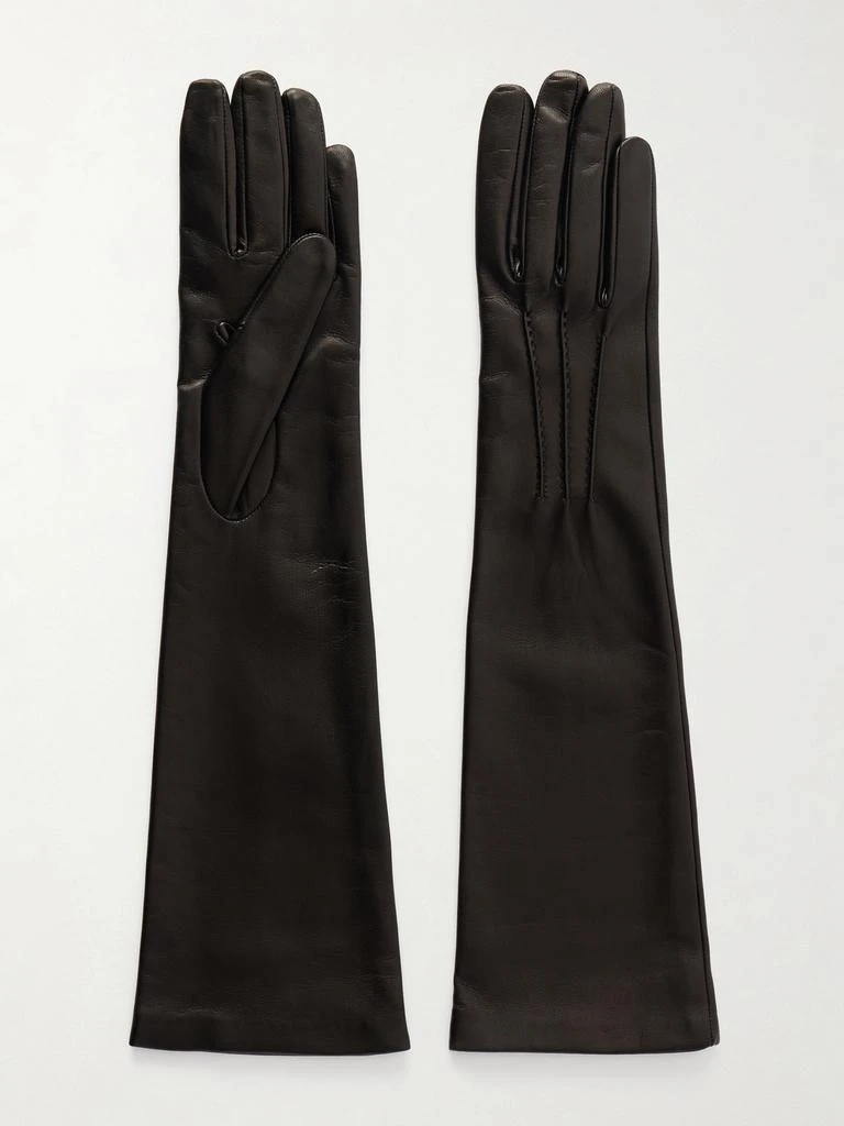 Nour Hammour Leather Gloves