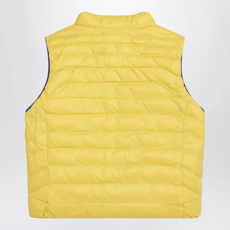 Ralph Lauren Reversible padded vest in sapphire blue/yellow 5