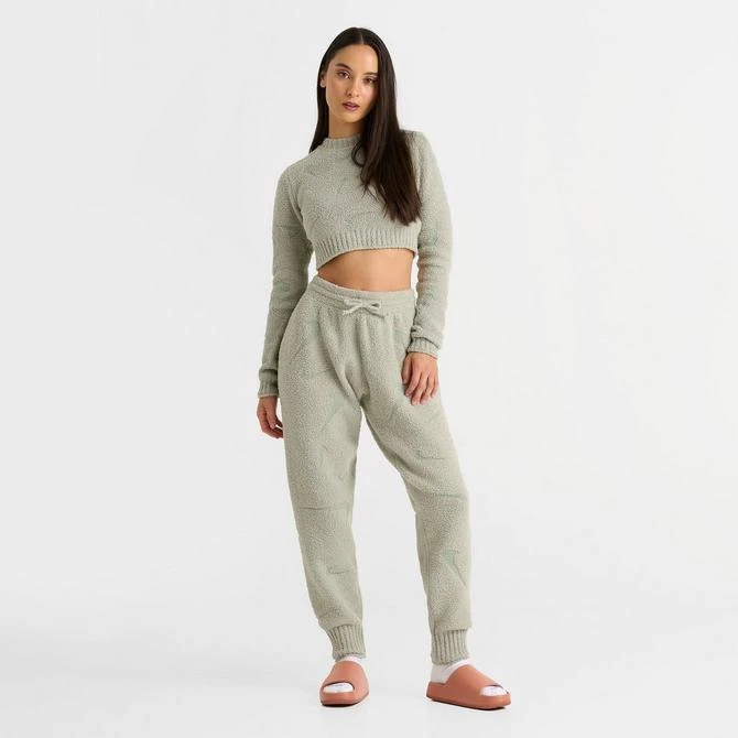 NIKE Women's Nike Sportswear Phoenix Cozy Bouclé High-Waisted Jogger Pants 2
