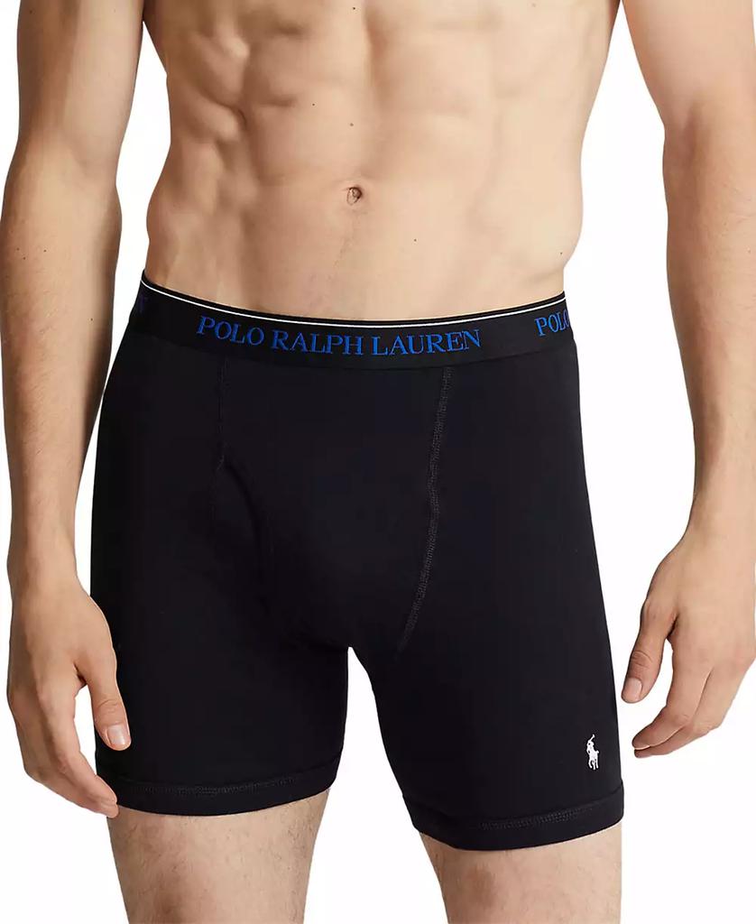 Ralph Lauren Men's 5 +1 Free Bonus Pack. Classic-Fit Cotton Boxer Briefs