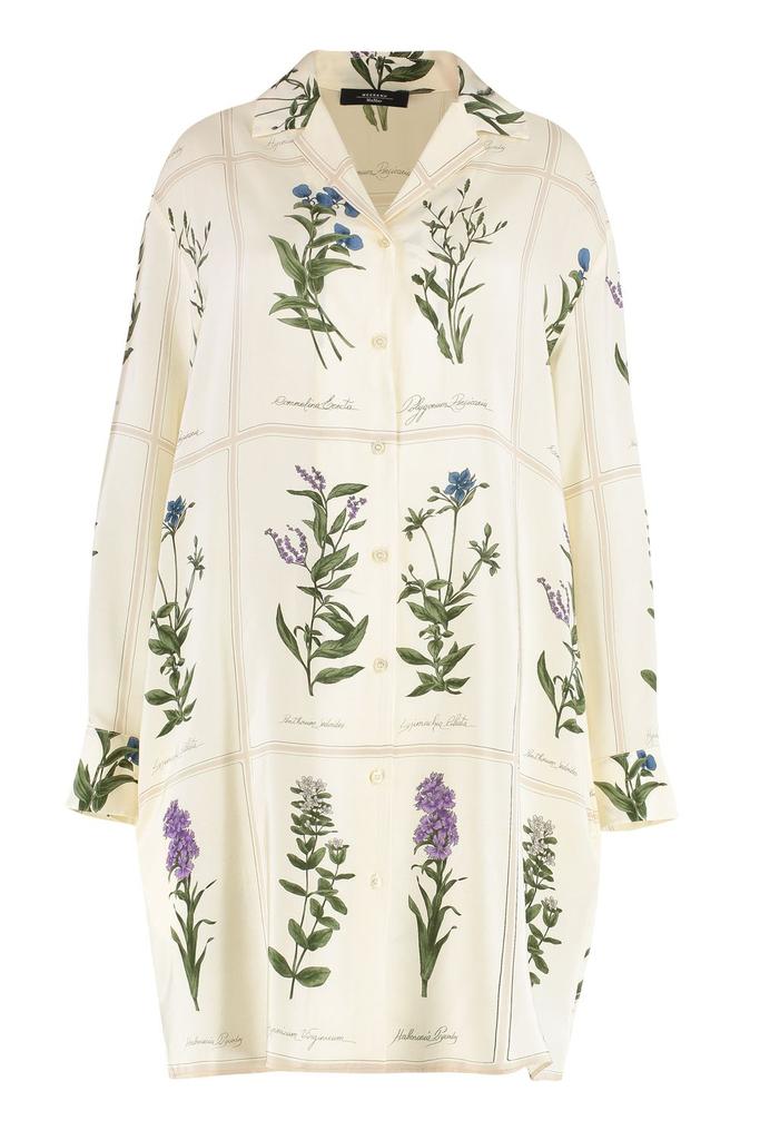 Weekend Max Mara ECCESSO PRINTED CRÊPE-DE-CHINE DRESS