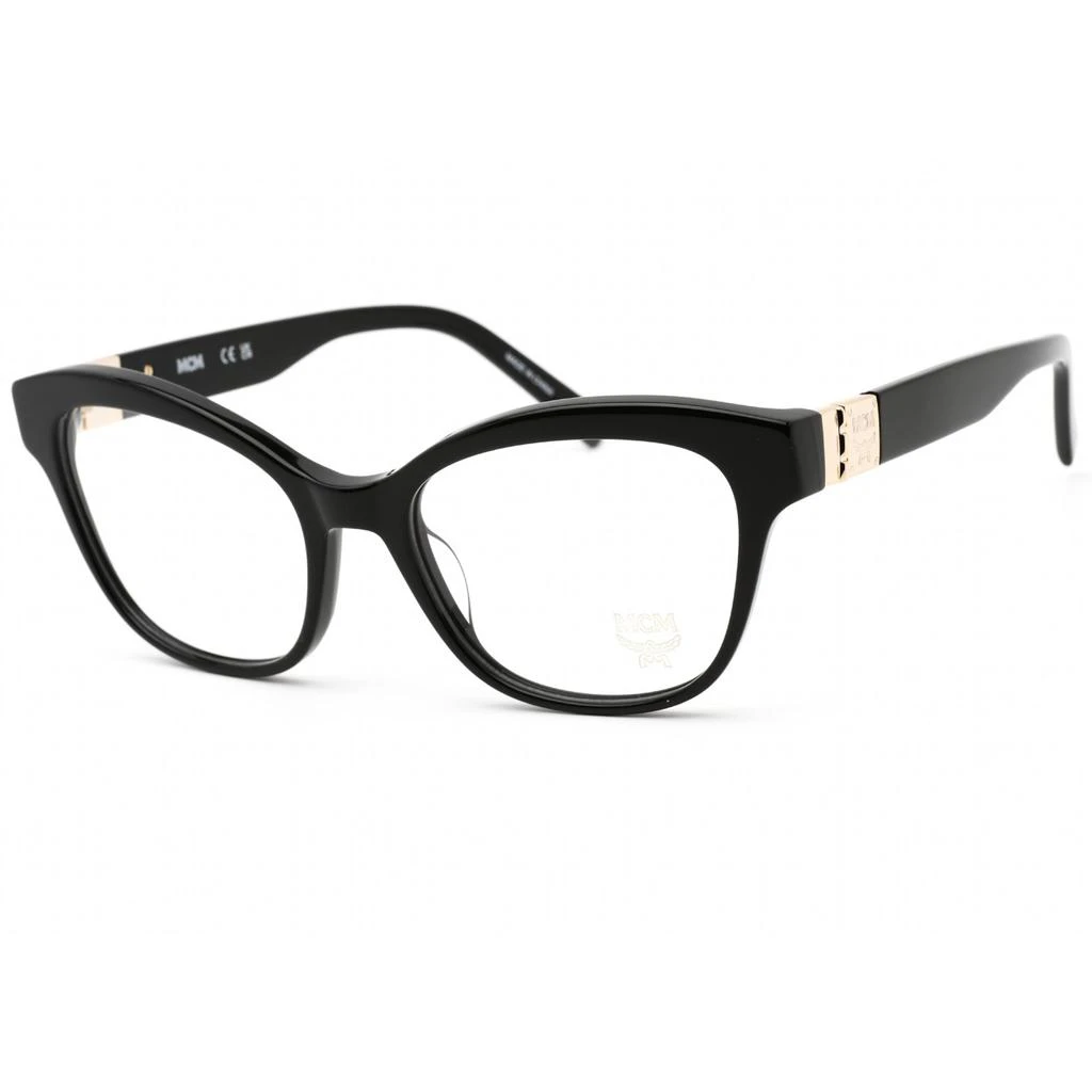 MCM MCM Women's Eyeglasses - Clear Demo Lens Black Acetate Cat Eye Frame | MCM2699E 001 1