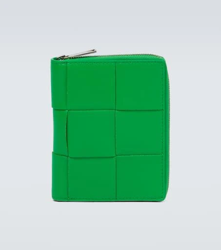 Bottega Veneta Intreccio leather wallet 1