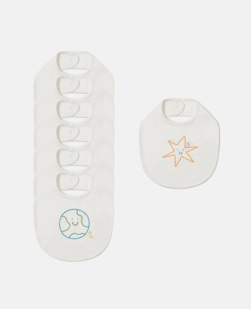 Stella McCartney Stella McCartney - Planets Embroidered Bibs Set,