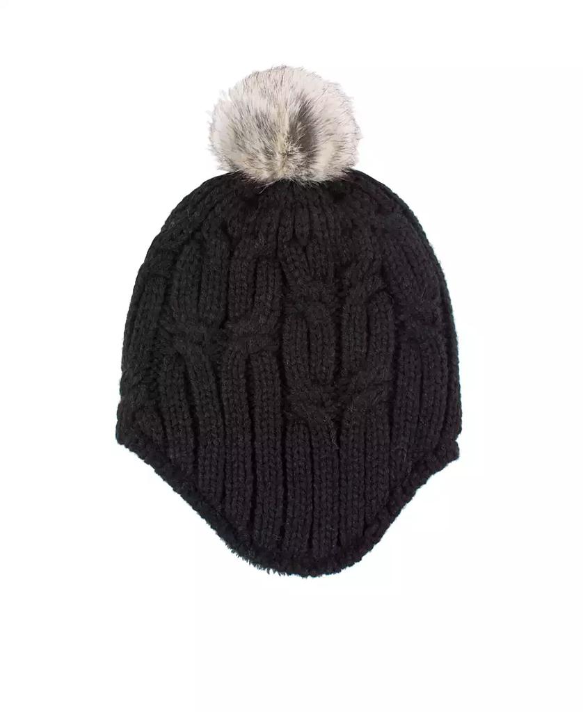 Heat Holders Kids Frigid Cosy Ear with Pom Pom Hat