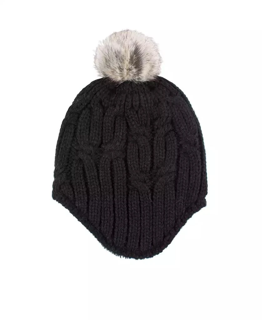 Heat Holders Kids Frigid Cosy Ear with Pom Pom Hat 1