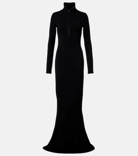 Mugler Jersey gown