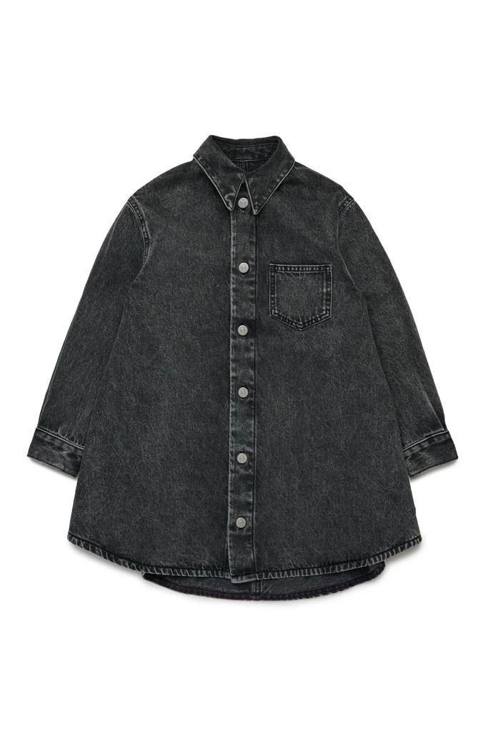 MM6 Maison Margiela Kids Denim Maxi Shirt Dress  On Sale Now with Up to  54% Off | Discover Exclusive Deals & Savings at BeyondStyle  Authentic MM6  dresses|kids|apparel & accessories|girl|clothing with
