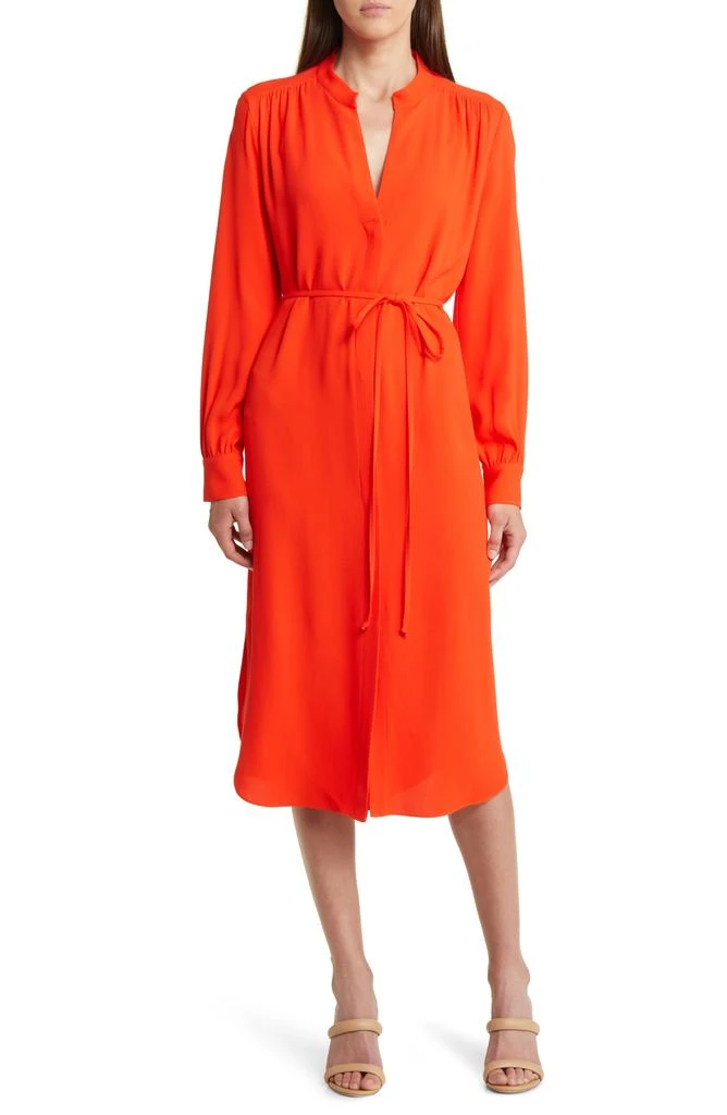 Hugo Boss Dibanorah Long Sleeve Midi Dress 1