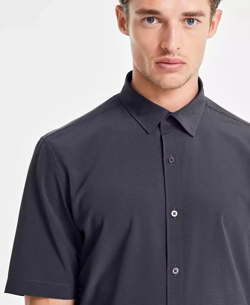 Alfani Men's Breathable Short-Sleeve Button-Down Shirt, Created for Macy's 3