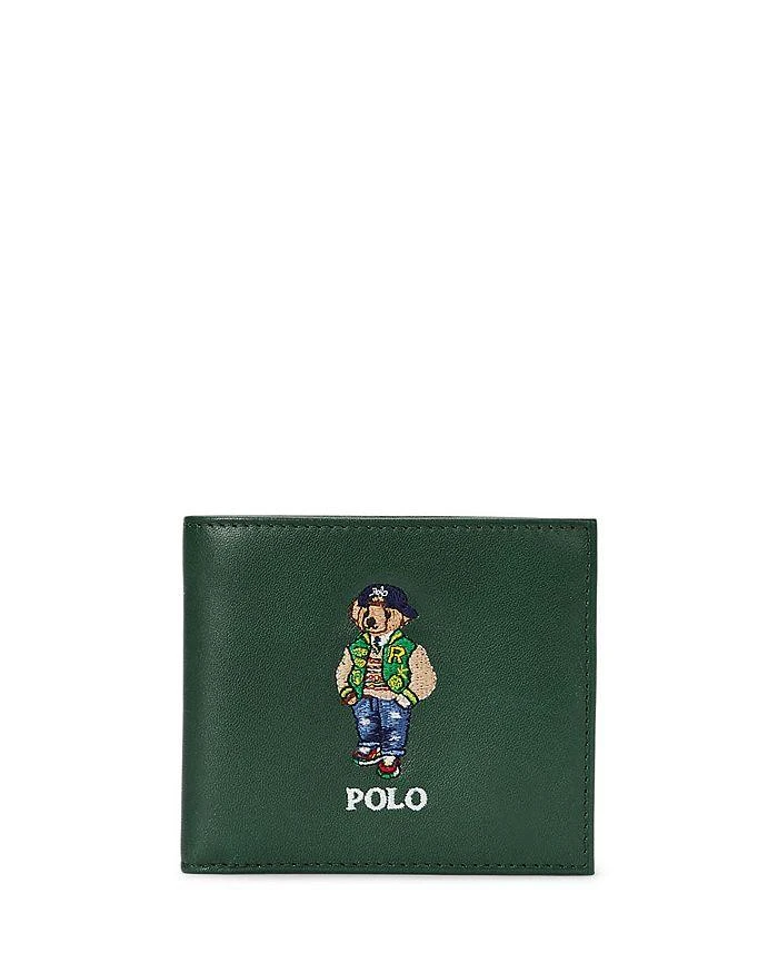 Ralph Lauren Polo Bear Leather Billfold Wallet 1