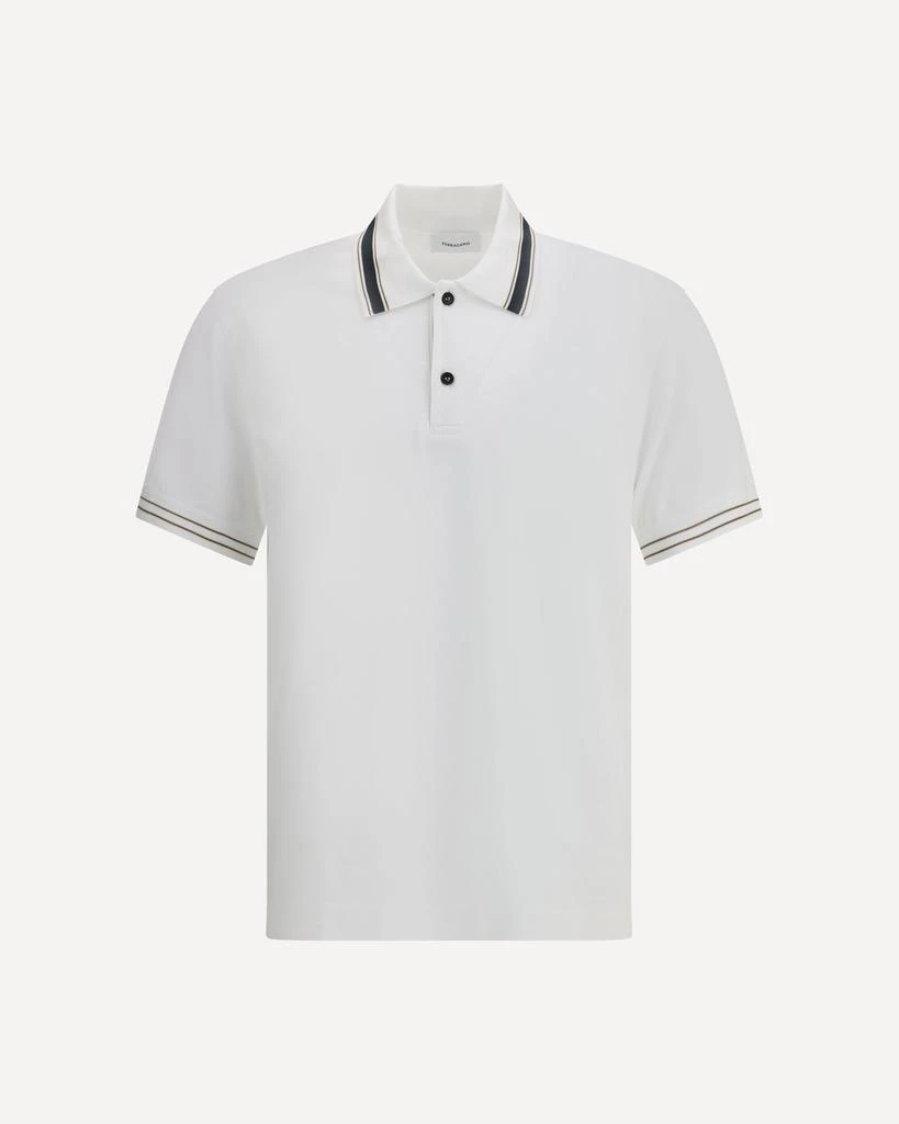 Salvatore Ferragamo Logoed Polo Shirt 1