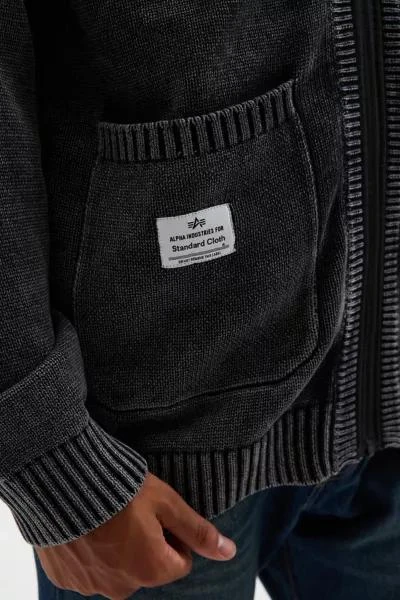 Alpha Industries Alpha Industries X Standard Cloth UO Exclusive Zip Front Cardigan 4