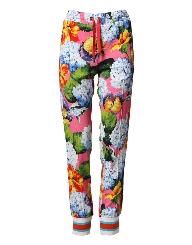 Dolce 
Gabbana Floral Mid Waist Jogger Women
s Pants