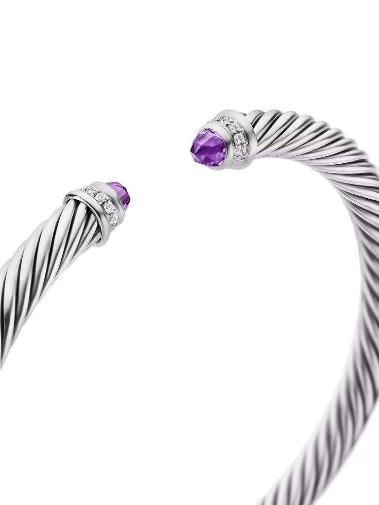 David Yurman Cable Classics Color Bracelet with Pavé Diamonds 7