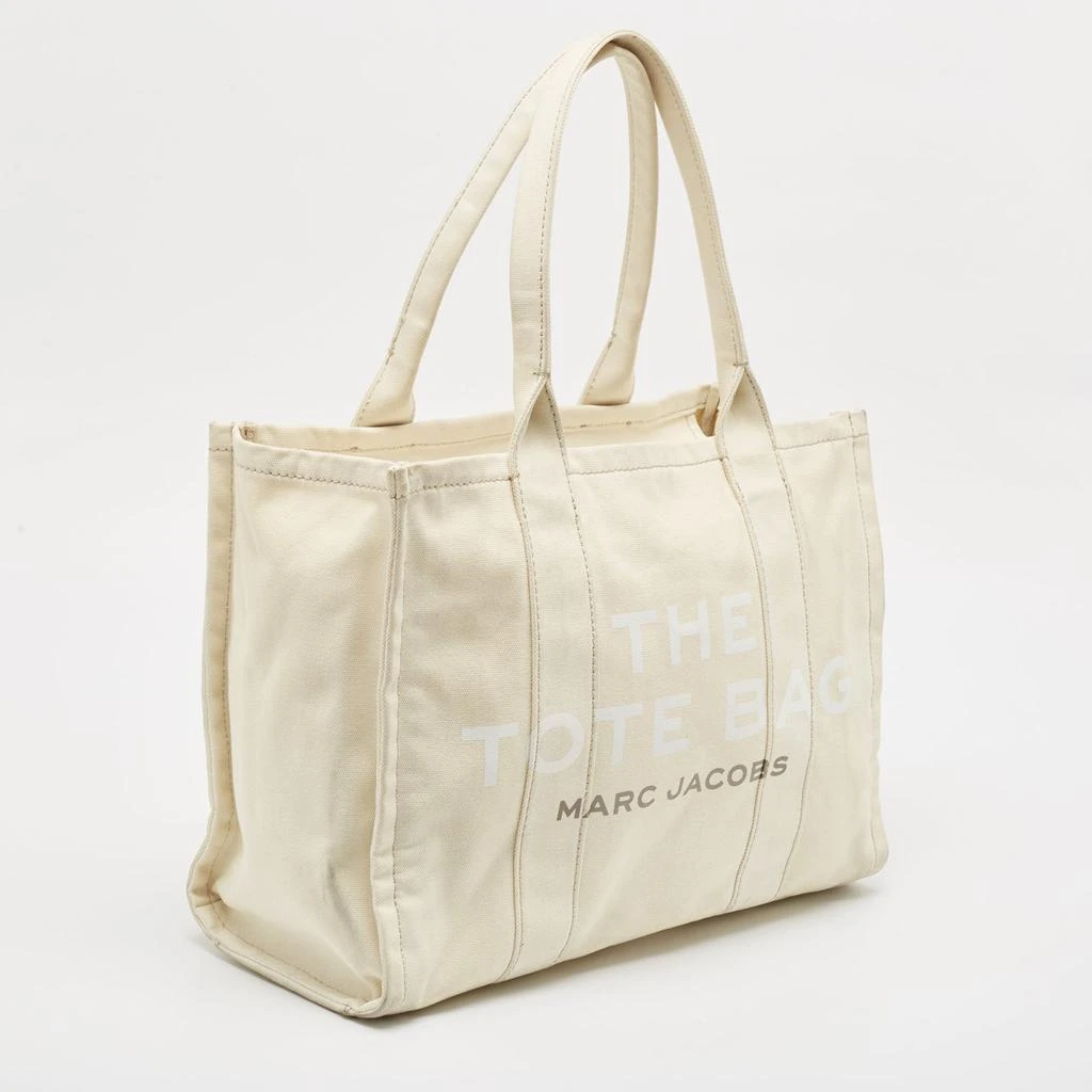 Marc Jacobs Cream Canvas Large The Tote Bag 2
