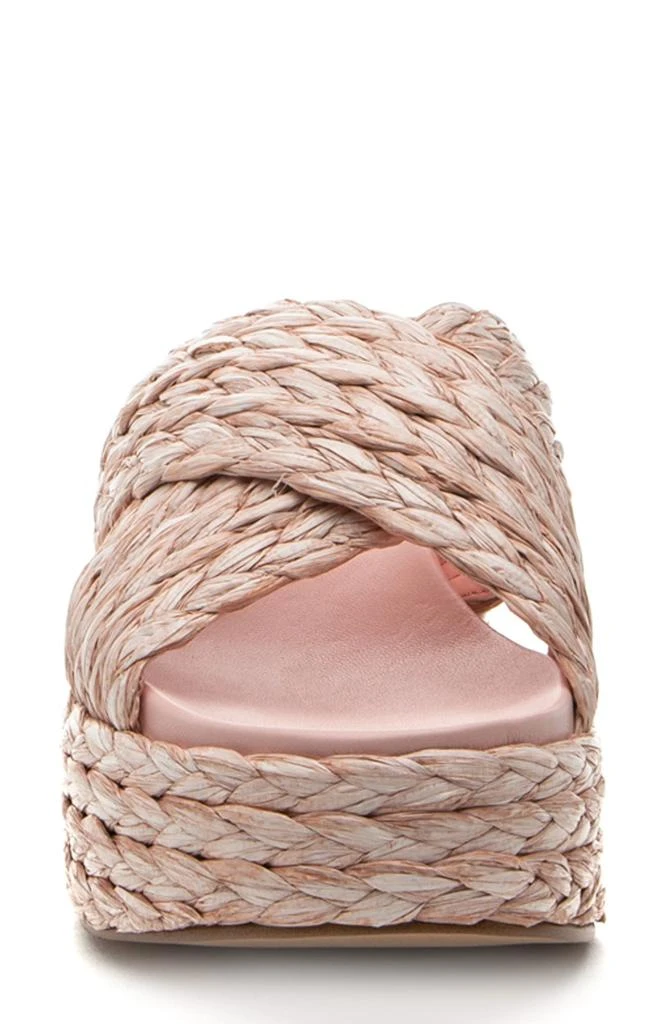 J/SLIDES NYC Quilla Platform Wedge Slide Sandal 3
