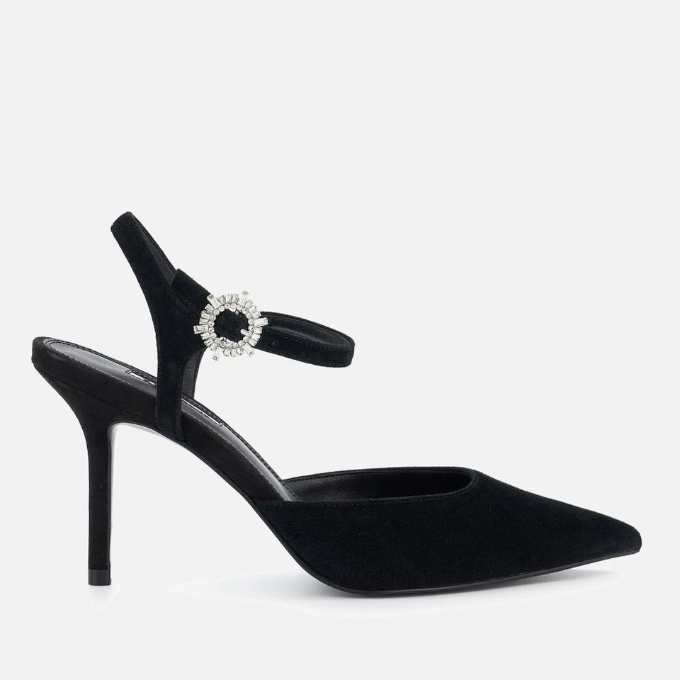 dune-london DUNE LONDON WOMEN'S FAUX SUEDE CHANNEL COURTS 1