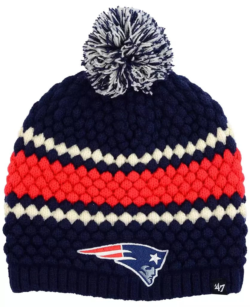 47 Brand Women's New England Patriots Leslie Pom Knit Hat 1