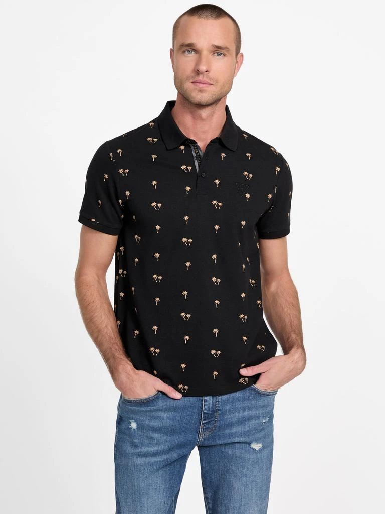 Guess Factory Eco Finn Printed Polo