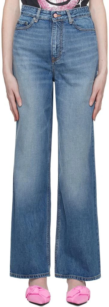 Ganni Blue Magny Jeans 1