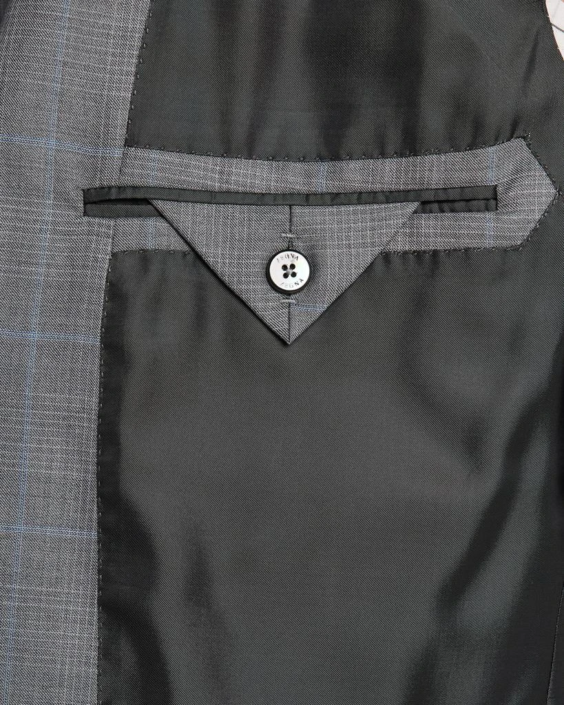 Zegna Men's 15milmil15 Wool Plaid Suit 8