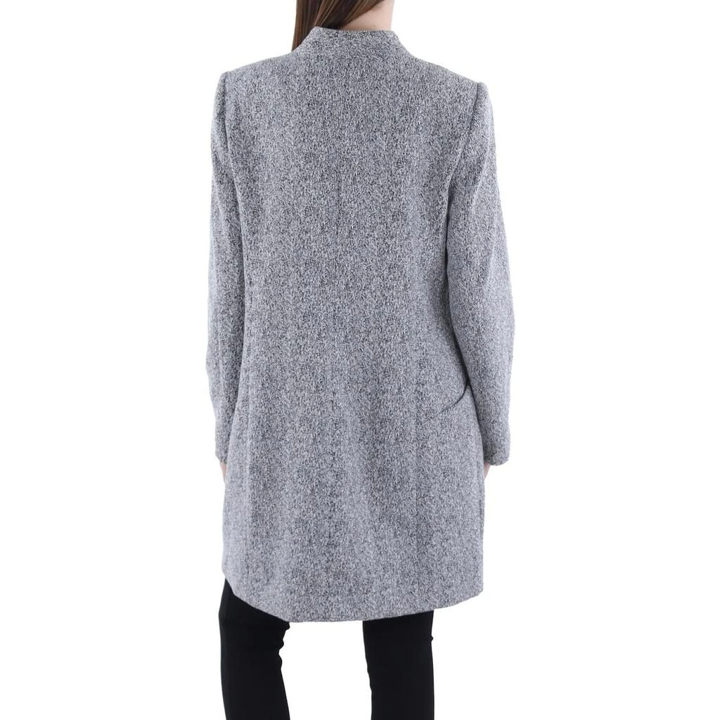 DKNY Womens Tweed Topper Collarless Blazer 2