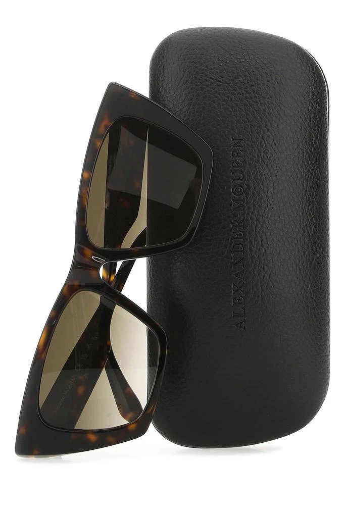 Alexander Mcqueen Printed acetate Selvedge sunglasses 2