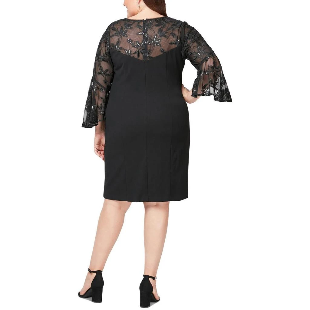 Plus Womens Sequined Embroidered Shift Dress  On Sale Now with Up to 79%  Off | Discover Exclusive Deals & Savings at BeyondStyle  Authentic Alex  Evenings women|clothing|dresses with Limited-Time Discounts, Free