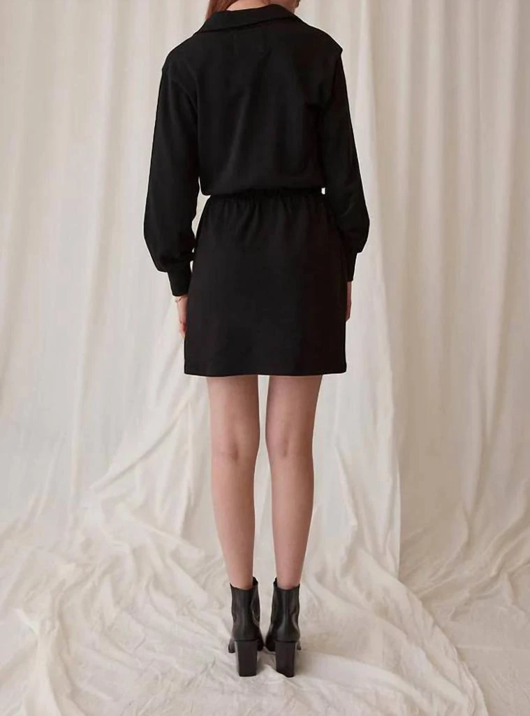 Grey State Winnie Dress In Deep Black 3