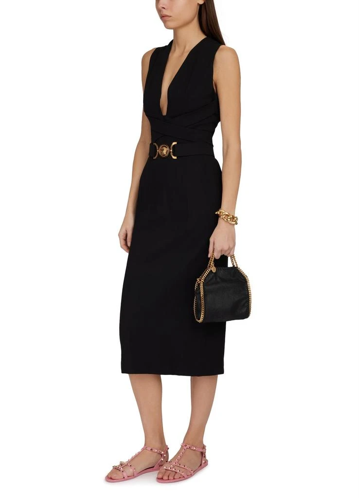 Versace Medusa Belted Dress 6