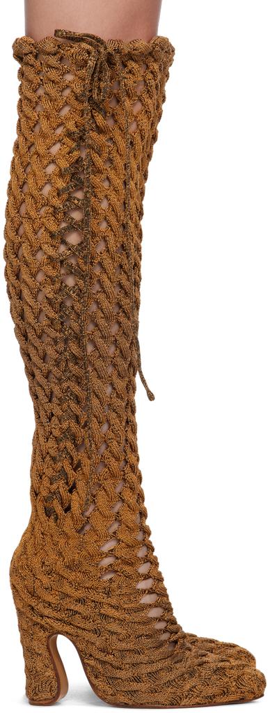 小物 ISA BOULDER knit long globe Shop Cactus Knit Boots on Sale at BeyondStyle – Get 60% Off