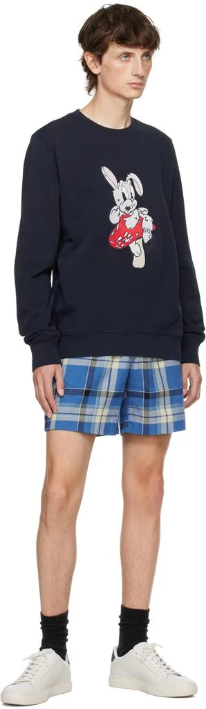 Paul Smith Blue Check Shorts 4