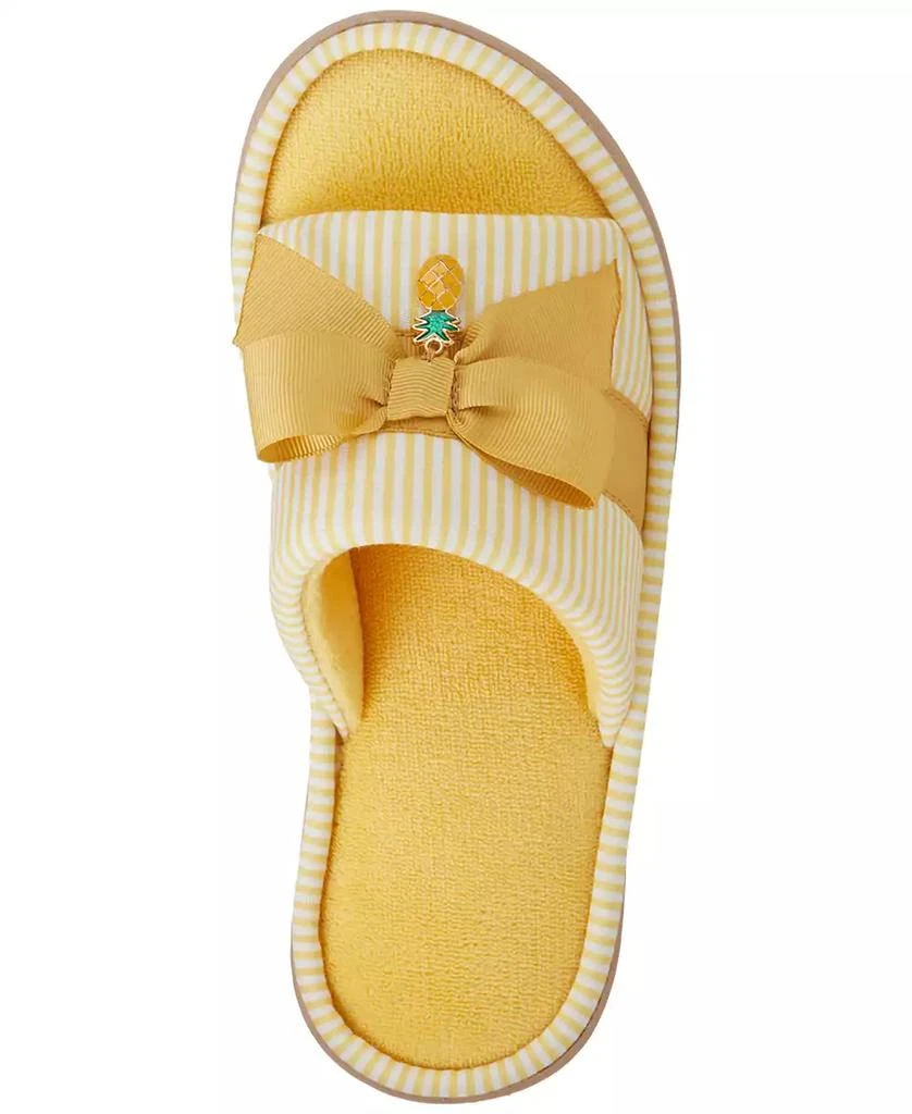 Isotoner Signature Women's Charm Fruit Slide Slippers 4