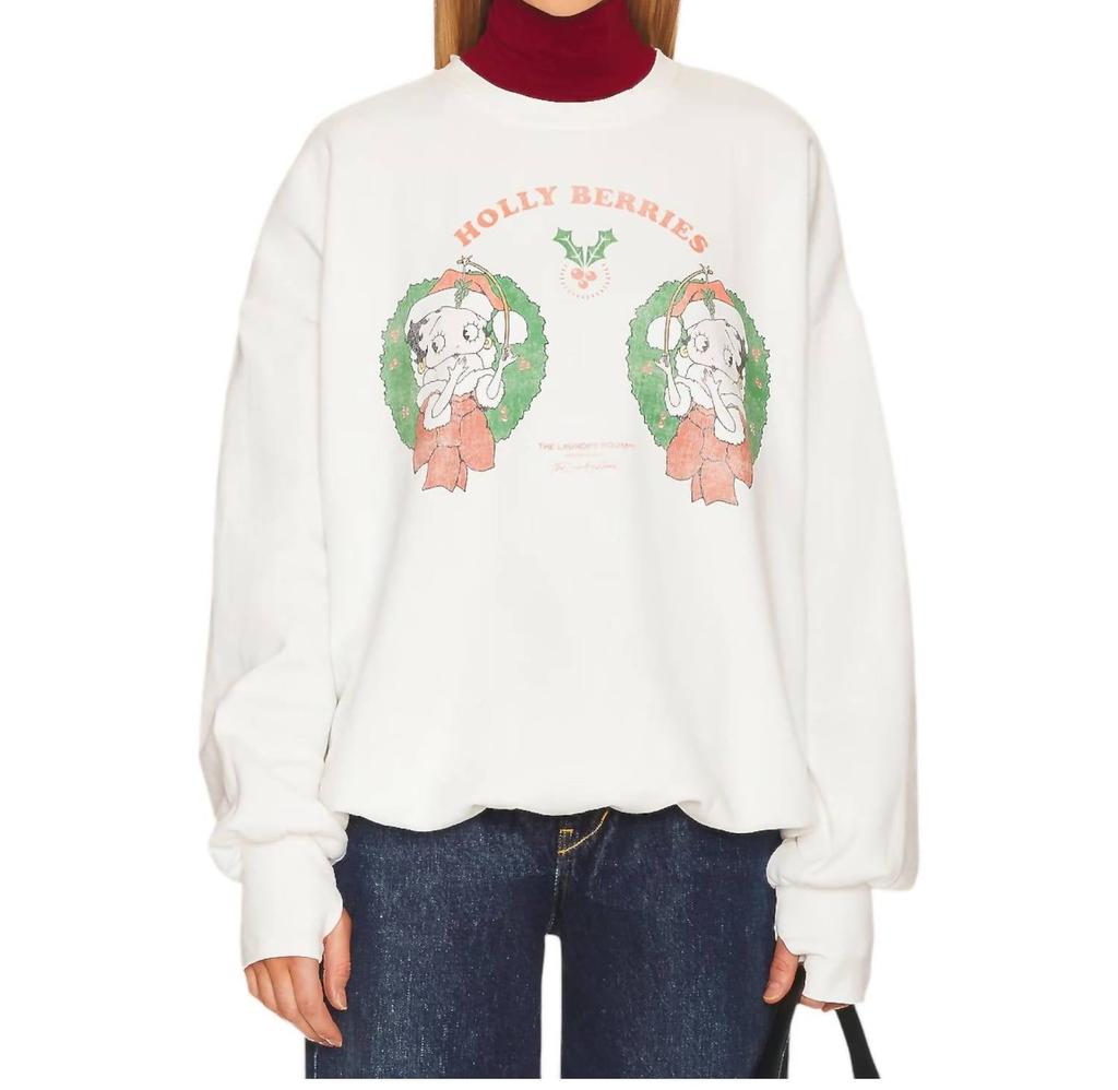 The Laundry Room The Laundry Room - Holly Berries Sweater
