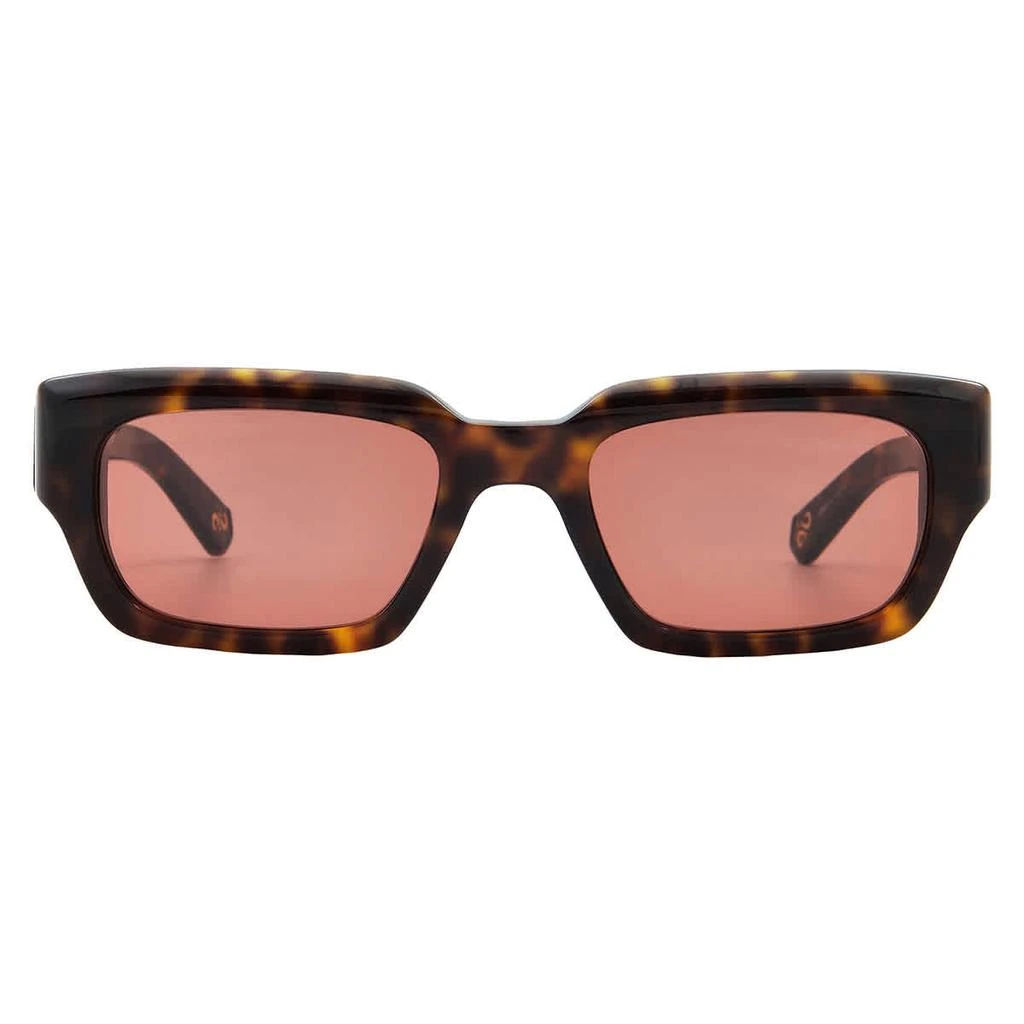Mr. Leight MAVERICK S Semi-Flat Tahitian Rectangular Unisex Sunglasses ML2037 HKT-ATG/SFTAHR 51 1