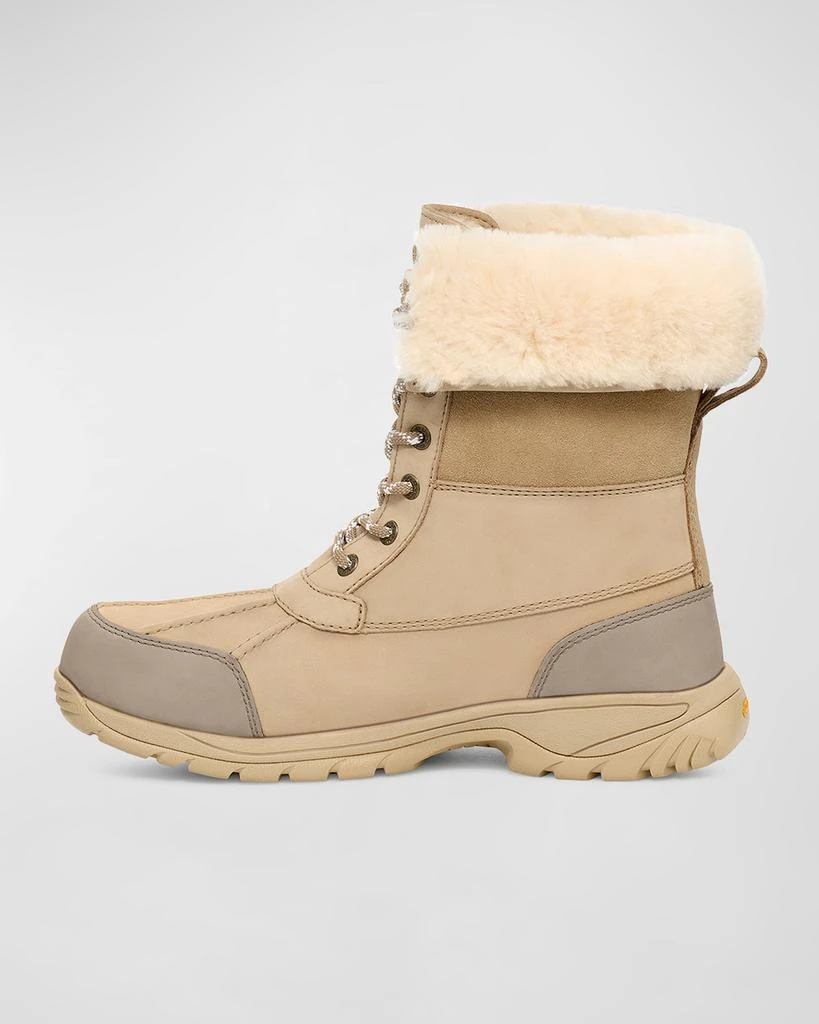 UGG Men's Butte Logo Waterproof Leather Snow Boots 2