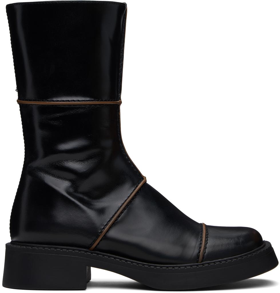 MIISTA Black Chastity Stretch Boots - Shoes - Compare Prices