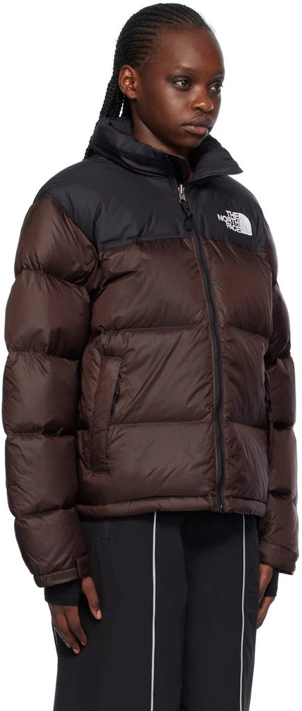 The North Face Black & Burgundy 1996 Retro Nuptse Down Jacket 2