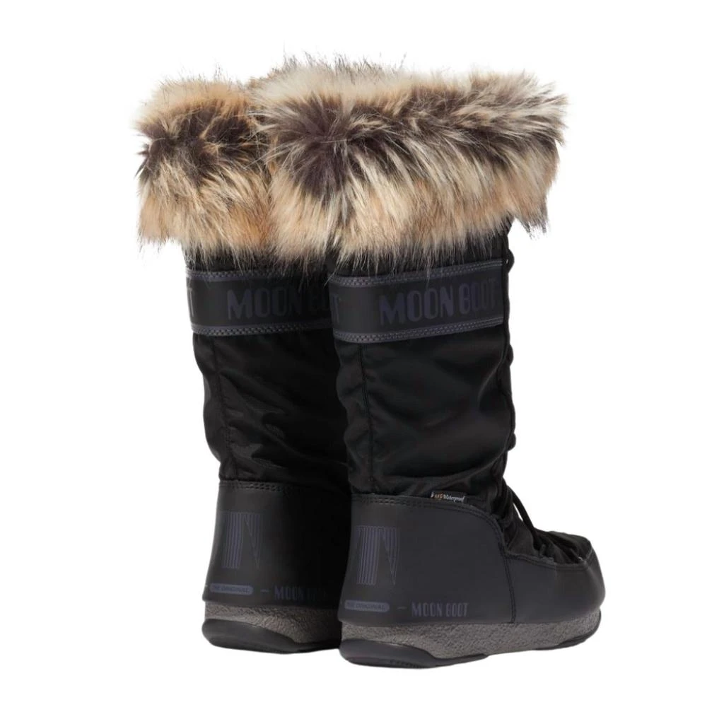 Moon Boot Women's Protecht Hi-Top Monaco Boots In Black 2